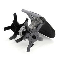 Насадка для мотокоси з міцним залізним кожухом: ефективне культивування з 9 шліцями